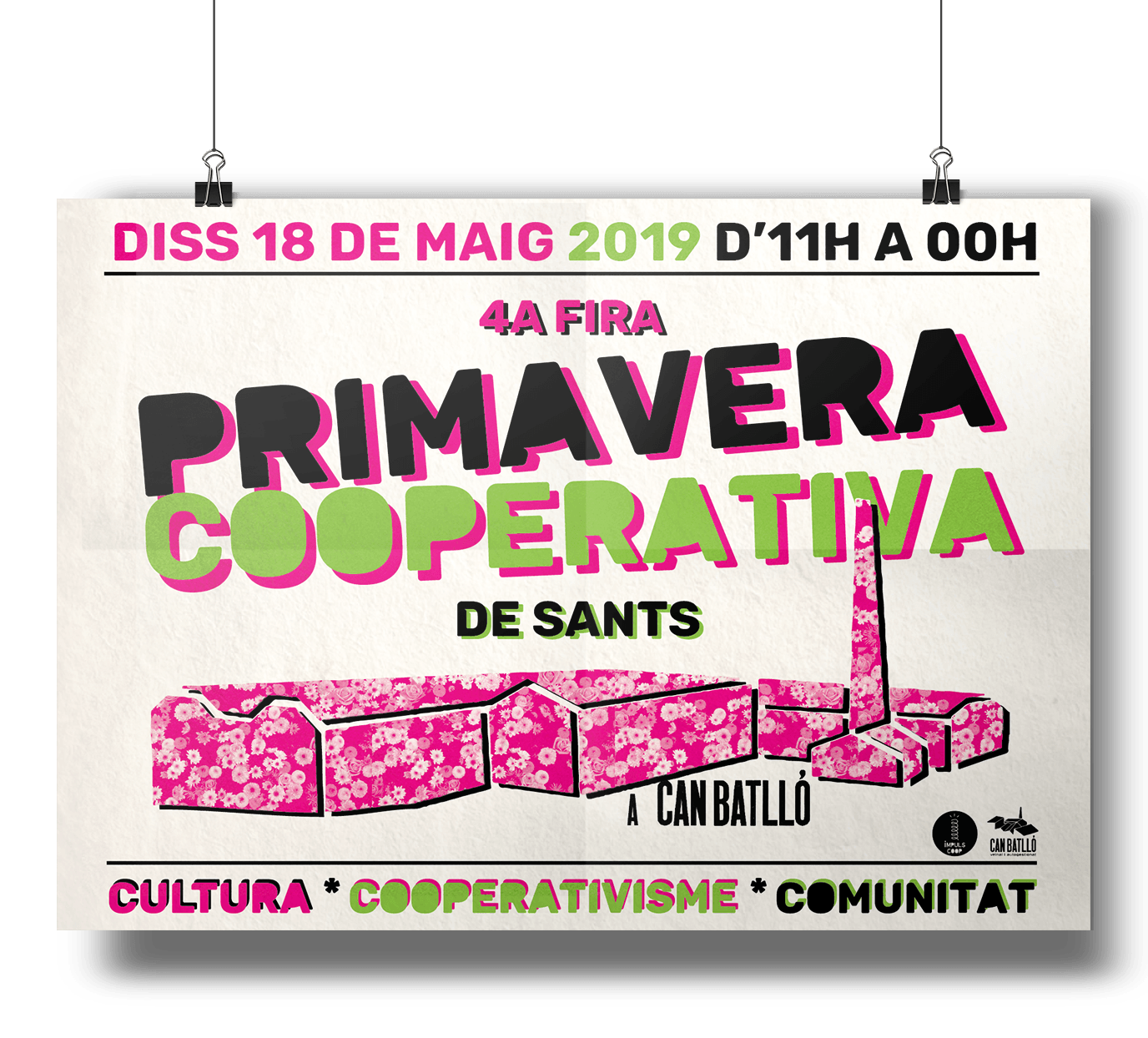 Cartell de la Primavera Cooperativa 2019